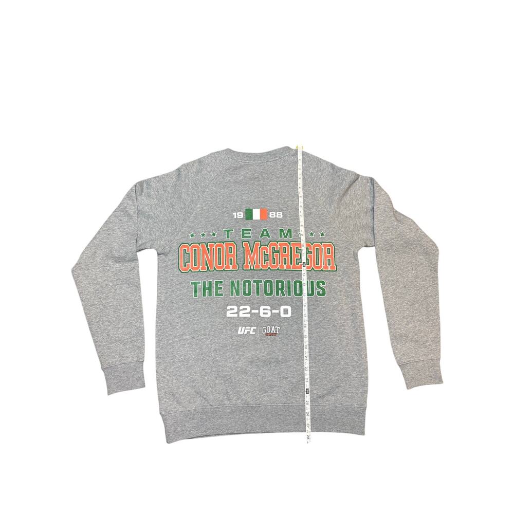 UFC Conor McGregor Gray Sweatshirt Size S - New Without Tags - Picture 3 of 6
